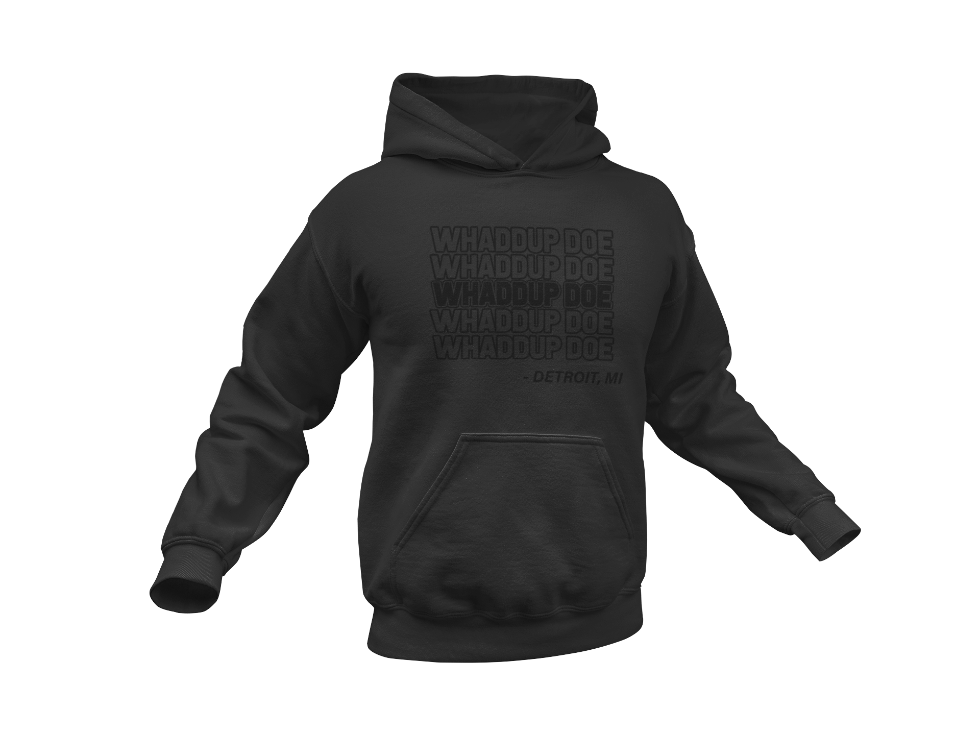 Black with Black Metallic (Whaddupdoe) – Shert Werk